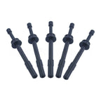Set of 5 Black Rubber Oil Line Hose Pipes for MS290 MS390 MS310