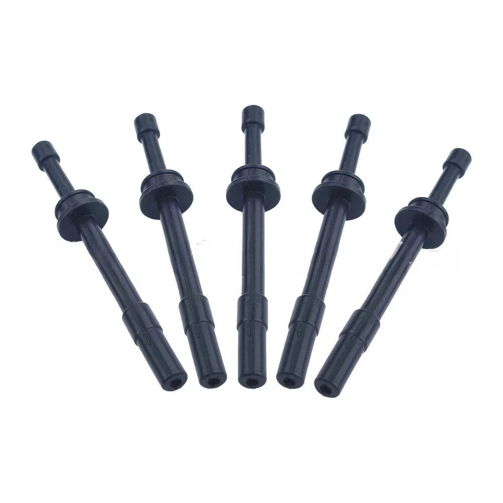 Set of 5 Black Rubber Oil Line Hose Pipes for MS290 MS390 MS310