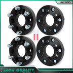 4X 1.25" Wheel Adapters 6x4.5 to 6x5.5 1/2"-20 for Dodge Dakota (1991–2004)