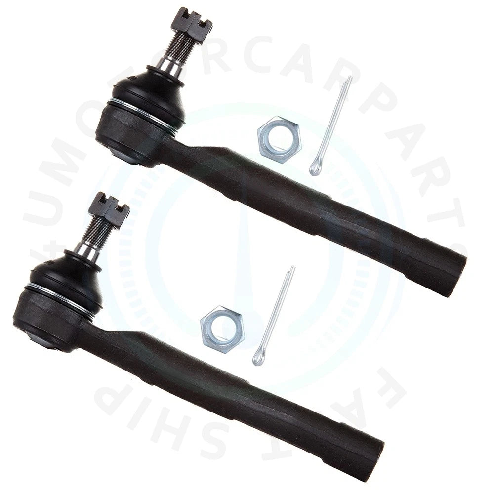 Set of 2 Front Outer Tie Rod Ends for Toyota Echo (2000–2005)