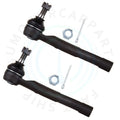 Set of 2 Front Outer Tie Rod Ends for Toyota Echo (2000–2005)