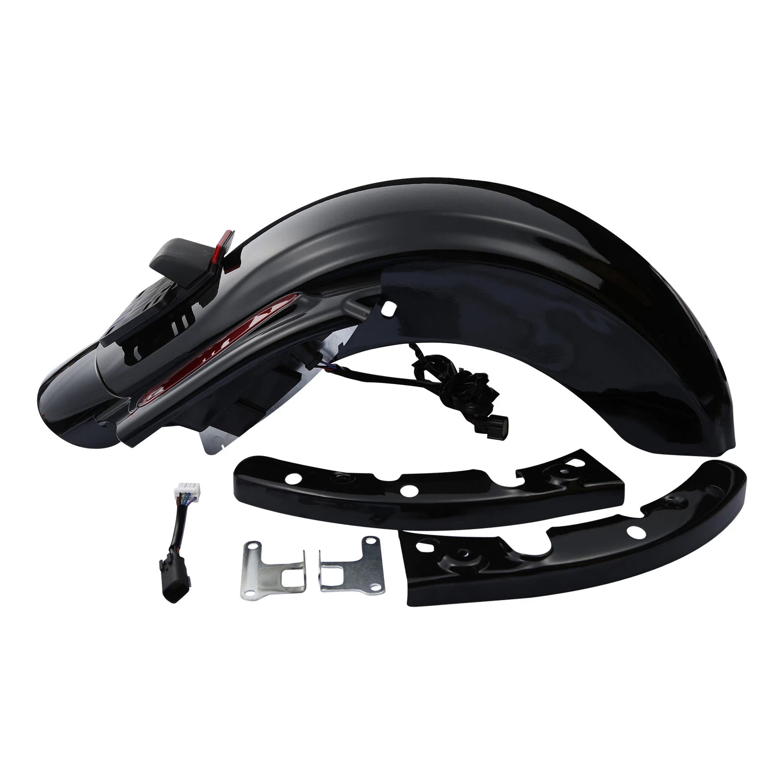Rear Fender LED Light System for Harley CVO Street Road King Glide (2009–2013)