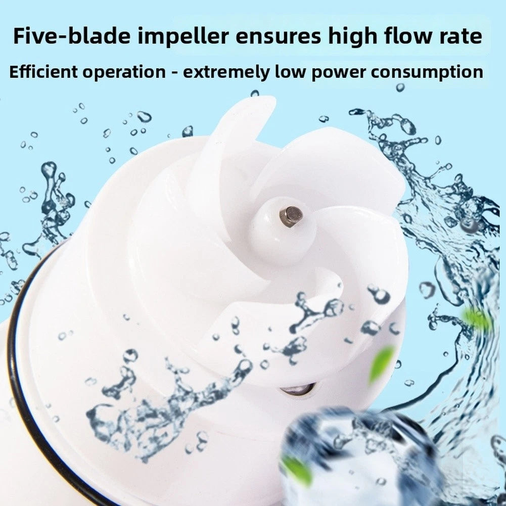 12V Low Profile Bilge Pump 1100 GPH for Marine Applications