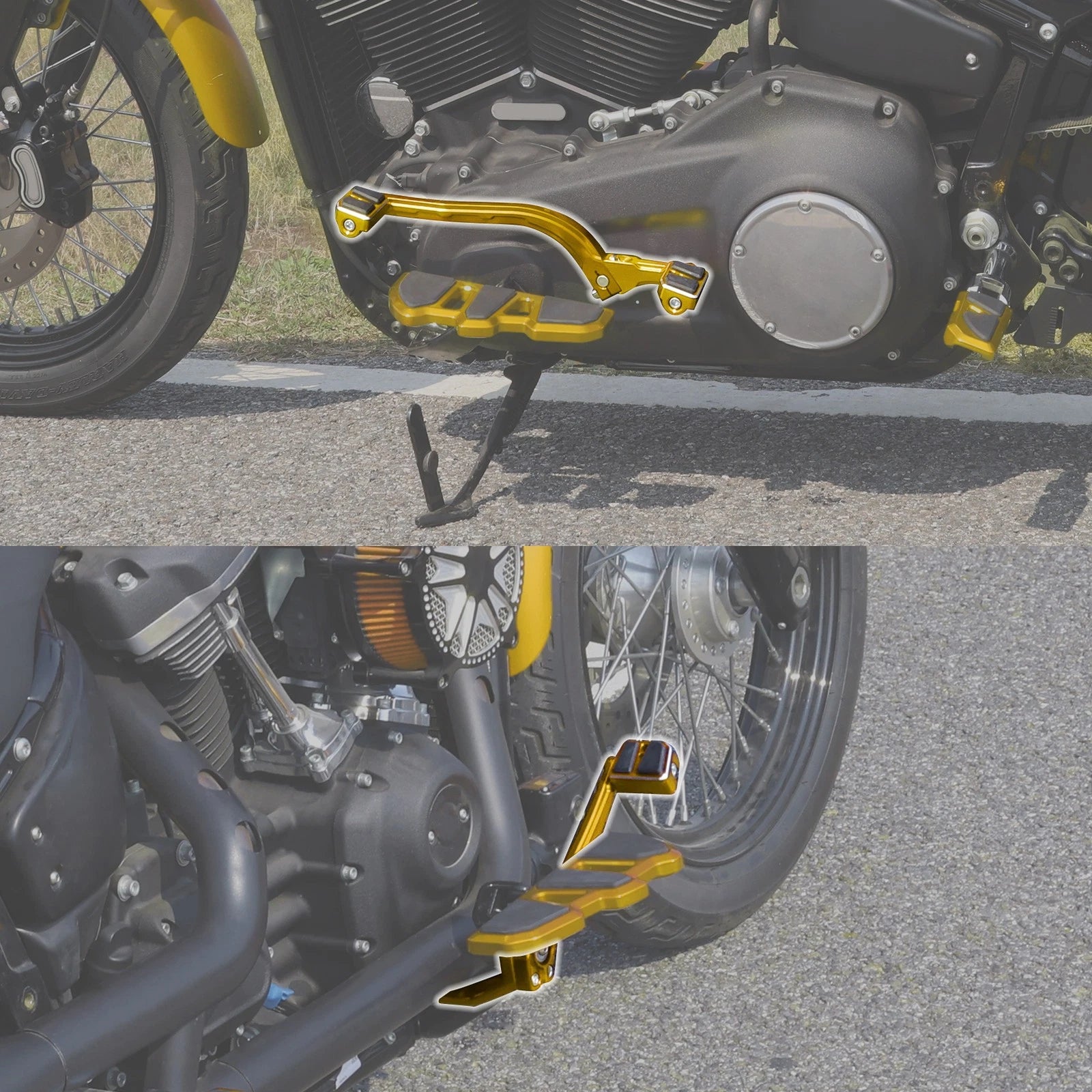 Brake Arm Pedal Kit & Shift Lever Pegs for Harley Softail (2018–2025)