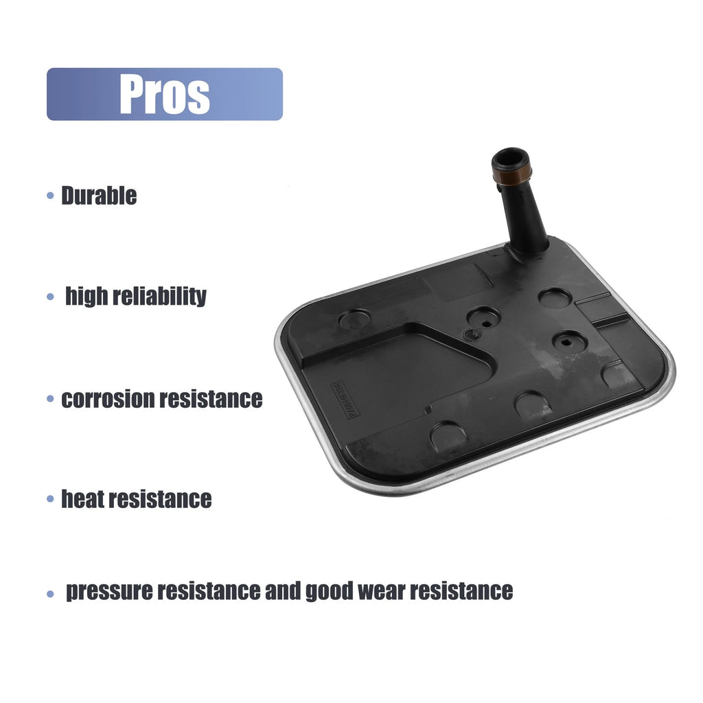 Set of 1 Transmission Filter Oil Pan Gasket for Chevrolet (2001–2008) 25325570 TF329