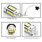 2X H3 LED Bulbs for Fog Lights (Fits Various Models)
