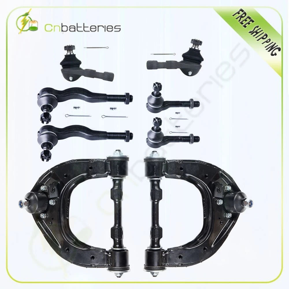 8Pc Suspension Tie Rod End Control Arm w/Ball Joint for Mitsubishi Montero (1994–2000)