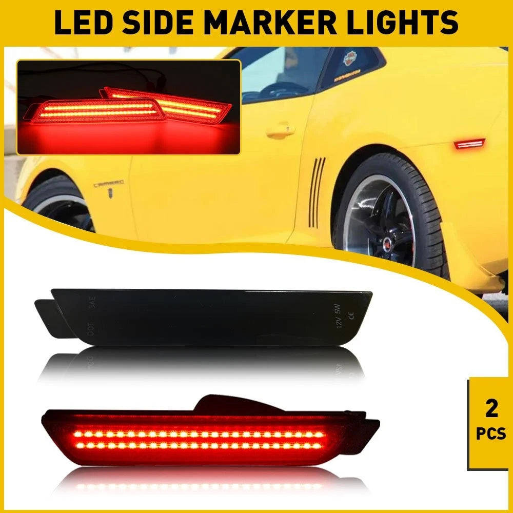 Rear LED Side Marker Light for Chevrolet Camaro (2010–2015)