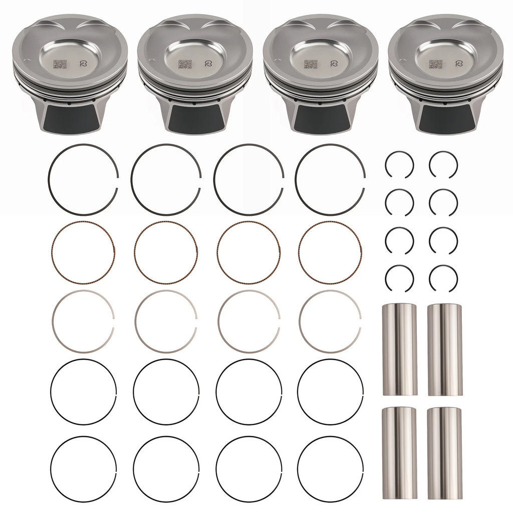 4x Engine Piston Set for Hyundai Elantra GT 2.0L 2014-18 23041-2E200 Standard