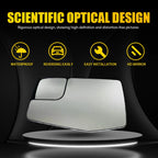 Heated Left Mirror Glass for Chevrolet Silverado 1500 GMC Sierra 1500 (2019–2023)
