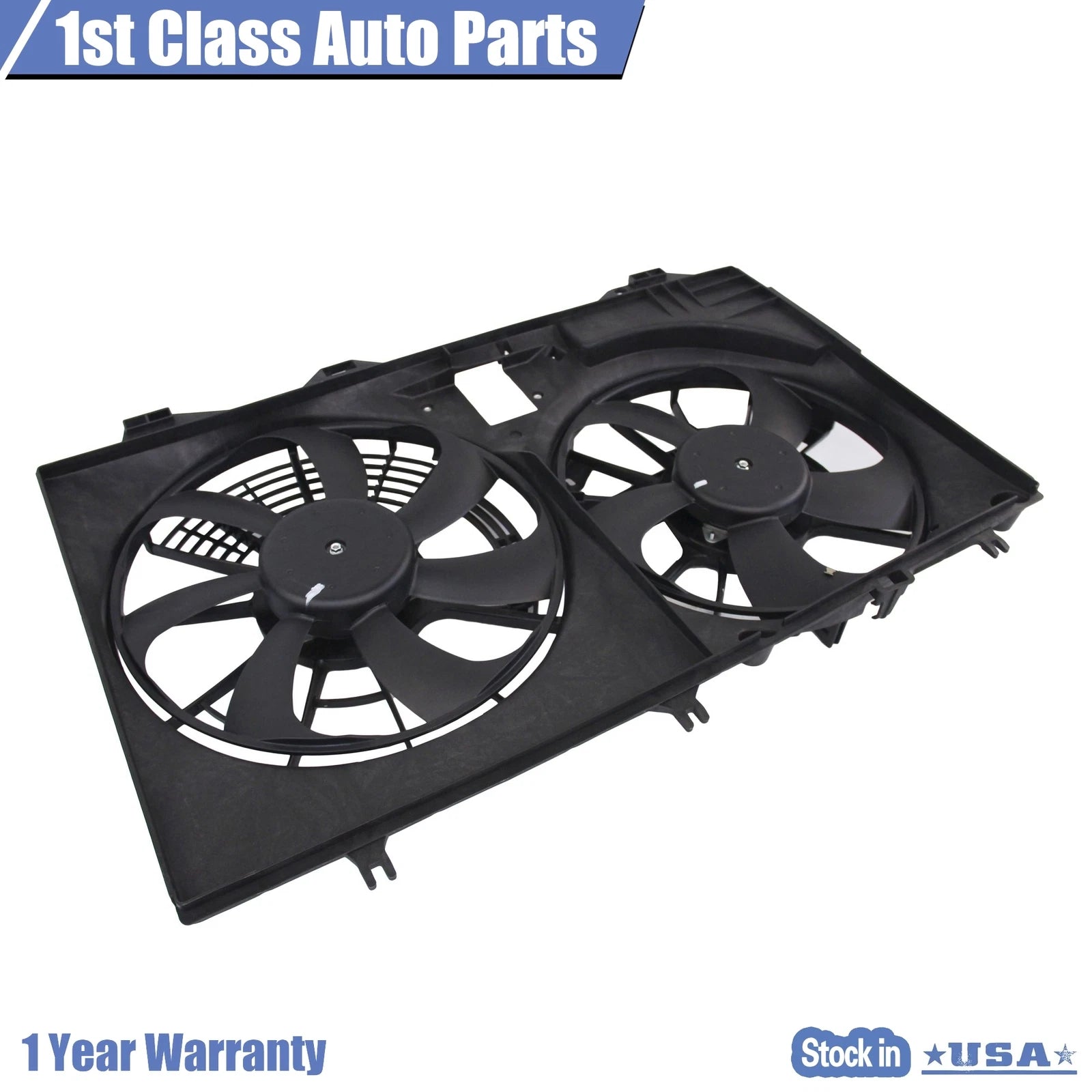 Radiator Cooling Fan Assembly for Toyota Sienna (2017–2020)