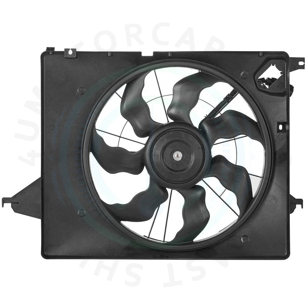 Electric Radiator Cooling Fan Assembly for Hyundai Santa Fe Sport (2013–2018)