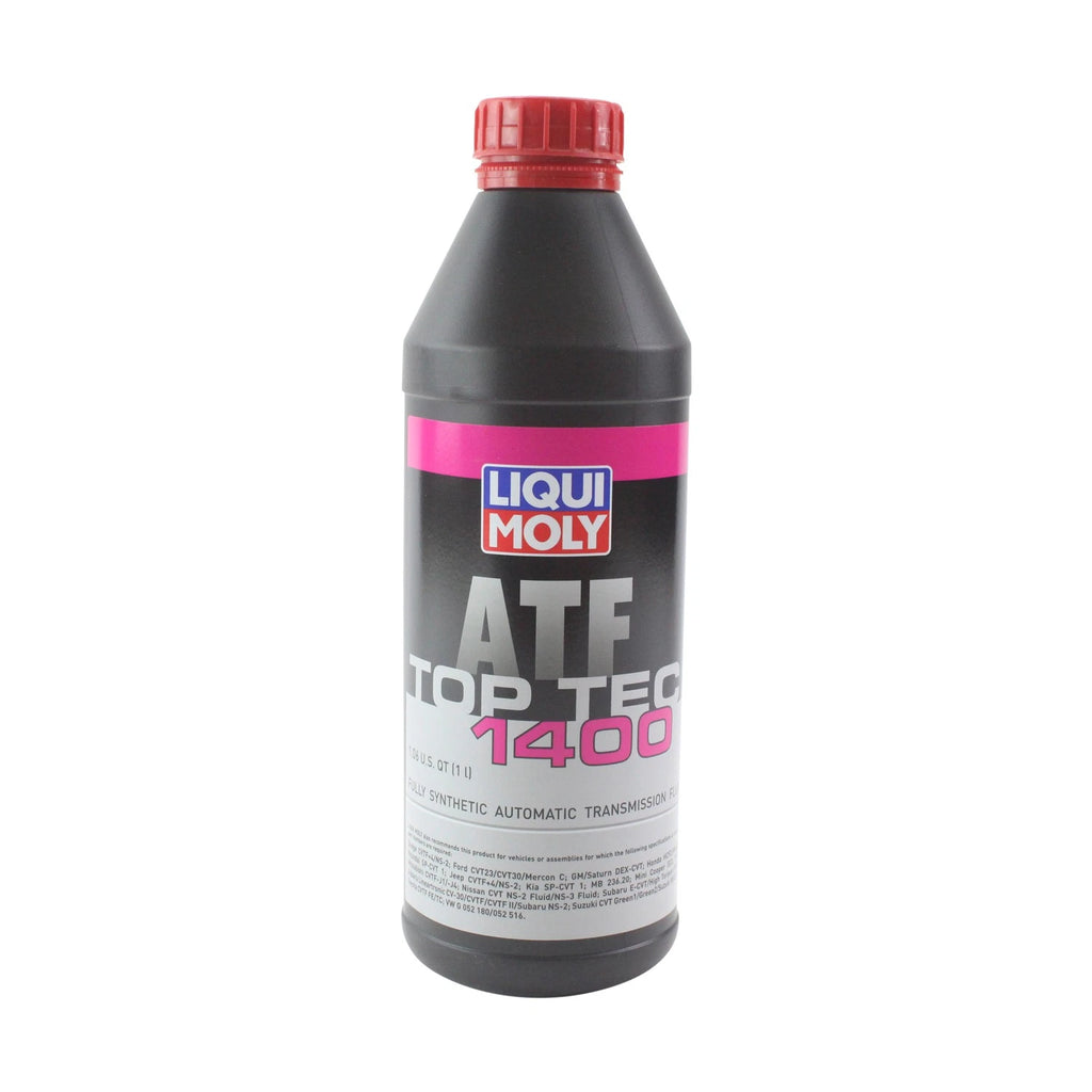 Set of 4 Liqui Moly Top Tec ATF 1400 Automatic Transmission Fluid (4L)