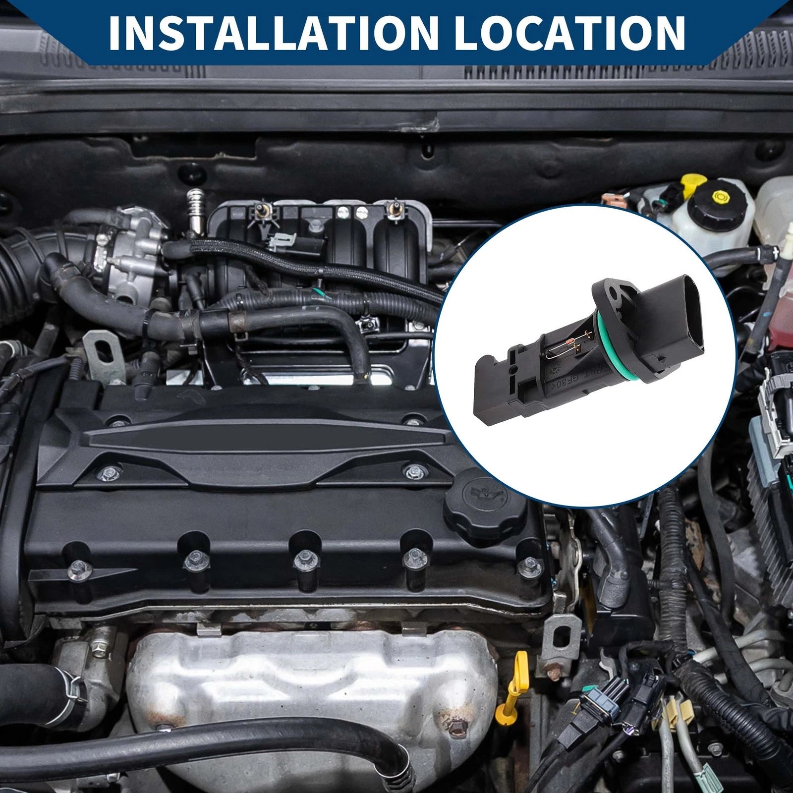 MAF Sensor for BMW E46 E36 E39 E38 E53 (1998–2006)