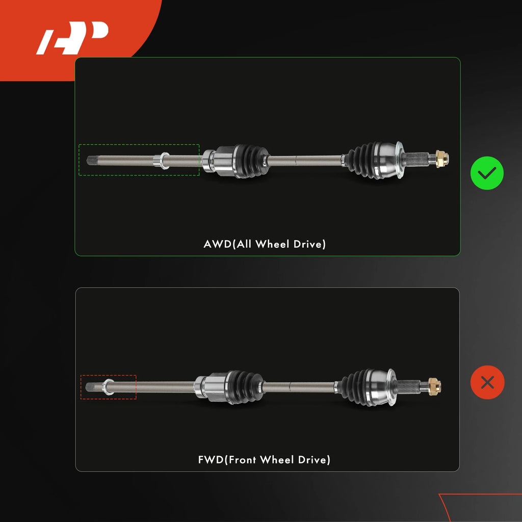 Front Right CV Axle Shaft Assembly for Nissan Altima (2019–2023) AWD