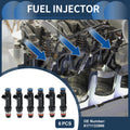 Set of 6 Fuel Injectors for Honda Passport (1998–2002) No.8171133990