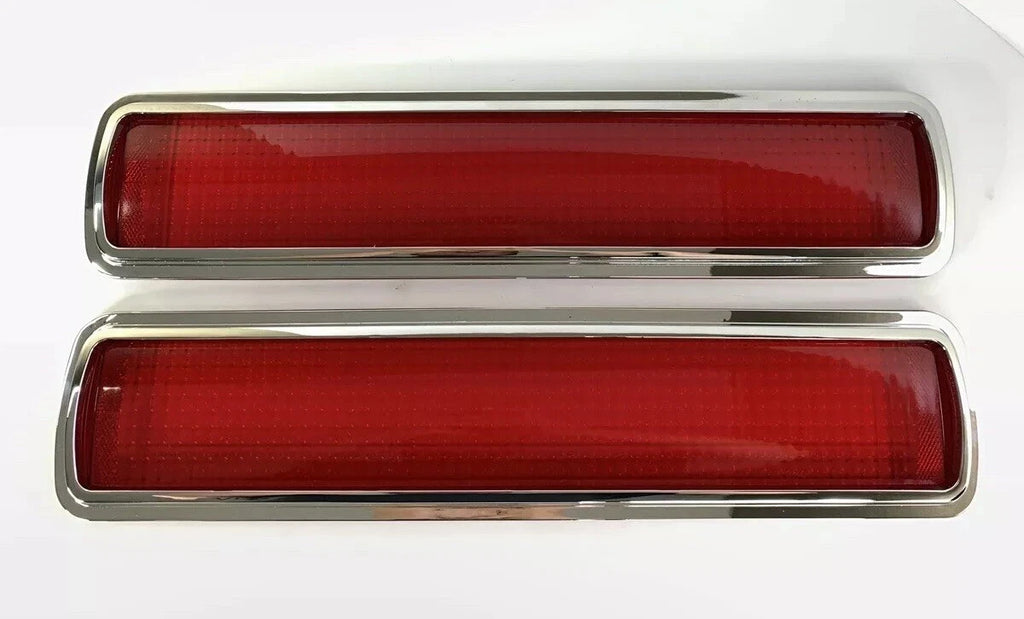 Tail Light Lenses and Bezels Replacement for Shelby Mustang (1968–1970)