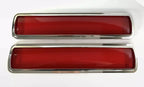 Tail Light Lenses and Bezels Replacement for Shelby Mustang (1968–1970)
