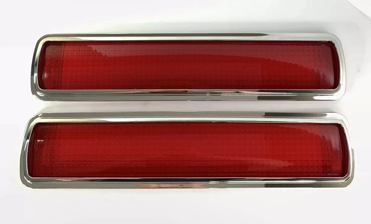 Tail Light Lenses and Bezels Replacement for Shelby Mustang (1968–1970)