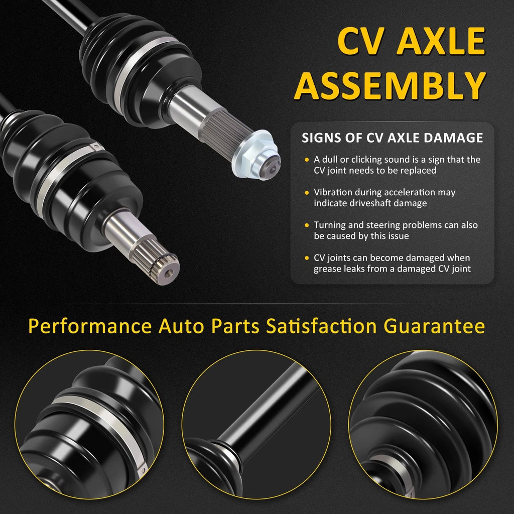 Front Right CV Axle Shaft Assembly for Yamaha Grizzly 660 (2003–2008)