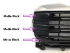 Front Upper Grille for GMC Sierra 1500 (2022–2024) #63 Quicksilver Metallic