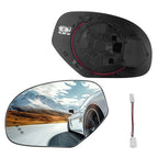 Heated Signal Driver Left Side Mirror Glass for Cadillac Escalade (2007–2014)