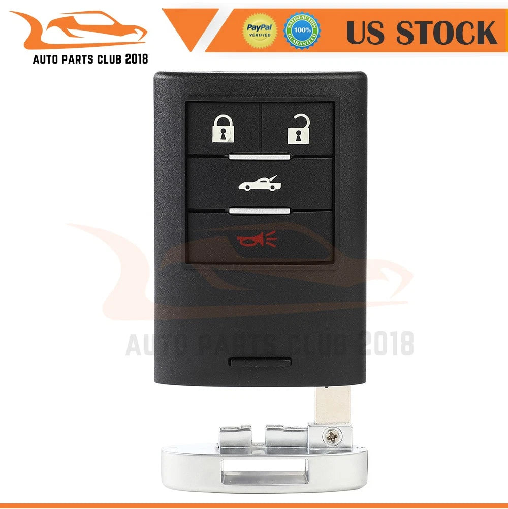 Key Entry Remote Fob for Cadillac CTS DTS STS (2008–2013)