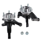 2X Front Knuckle & Wheel Hub Bearing for Nissan Versa (2014–2019)