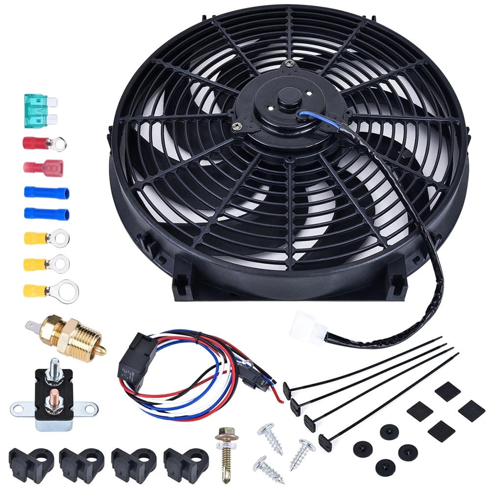 14'' Electric Radiator Cooling Fan for Universal Applications (YYYY–YYYY)