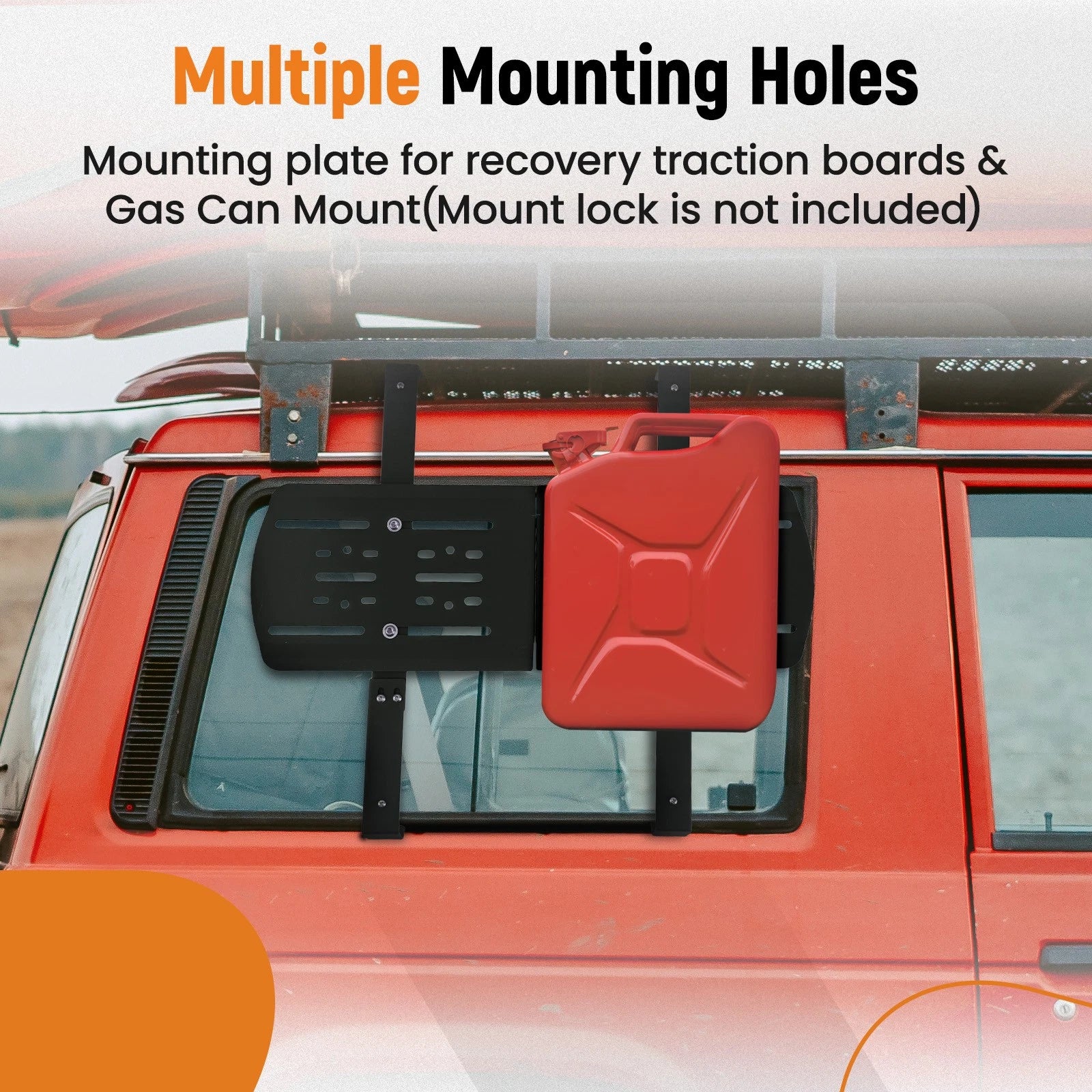 Recovery Board Storage for Jeep Wrangler JL (2018-2026) Side Window Mount
