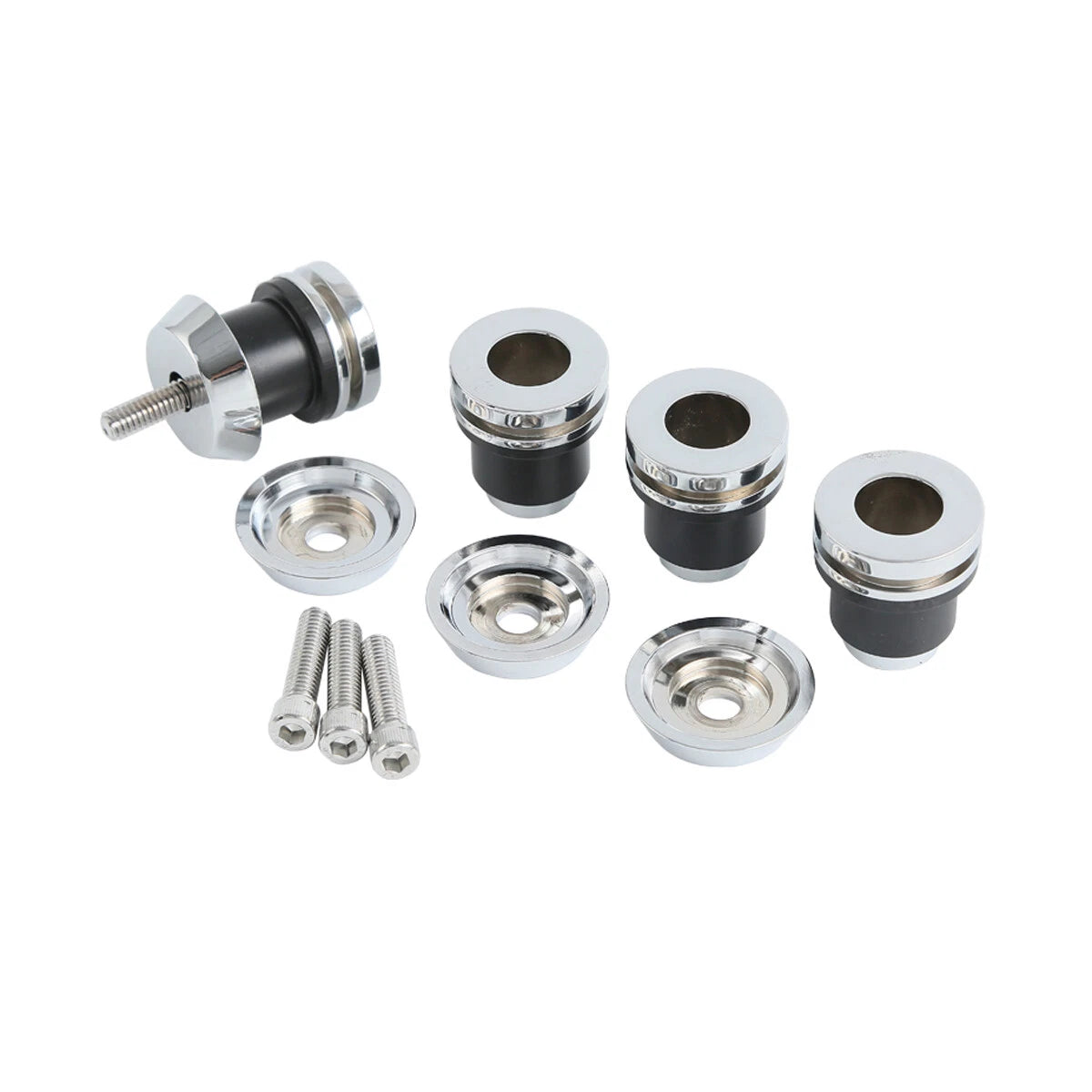 Sissy Bar Saddlebag Mount Spools for Indian Scout (2015–2023)