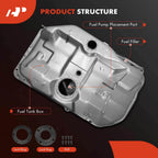 11.9 Gallons Fuel Tank for Kia Rio (2001–2003)