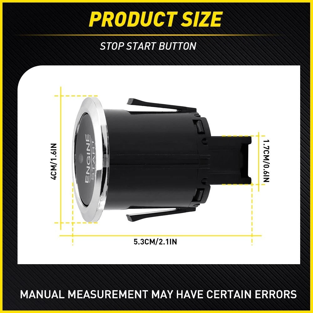 Ignition Start Stop Button Switch for Ford Edge Fusion Expedition (2015–2021)