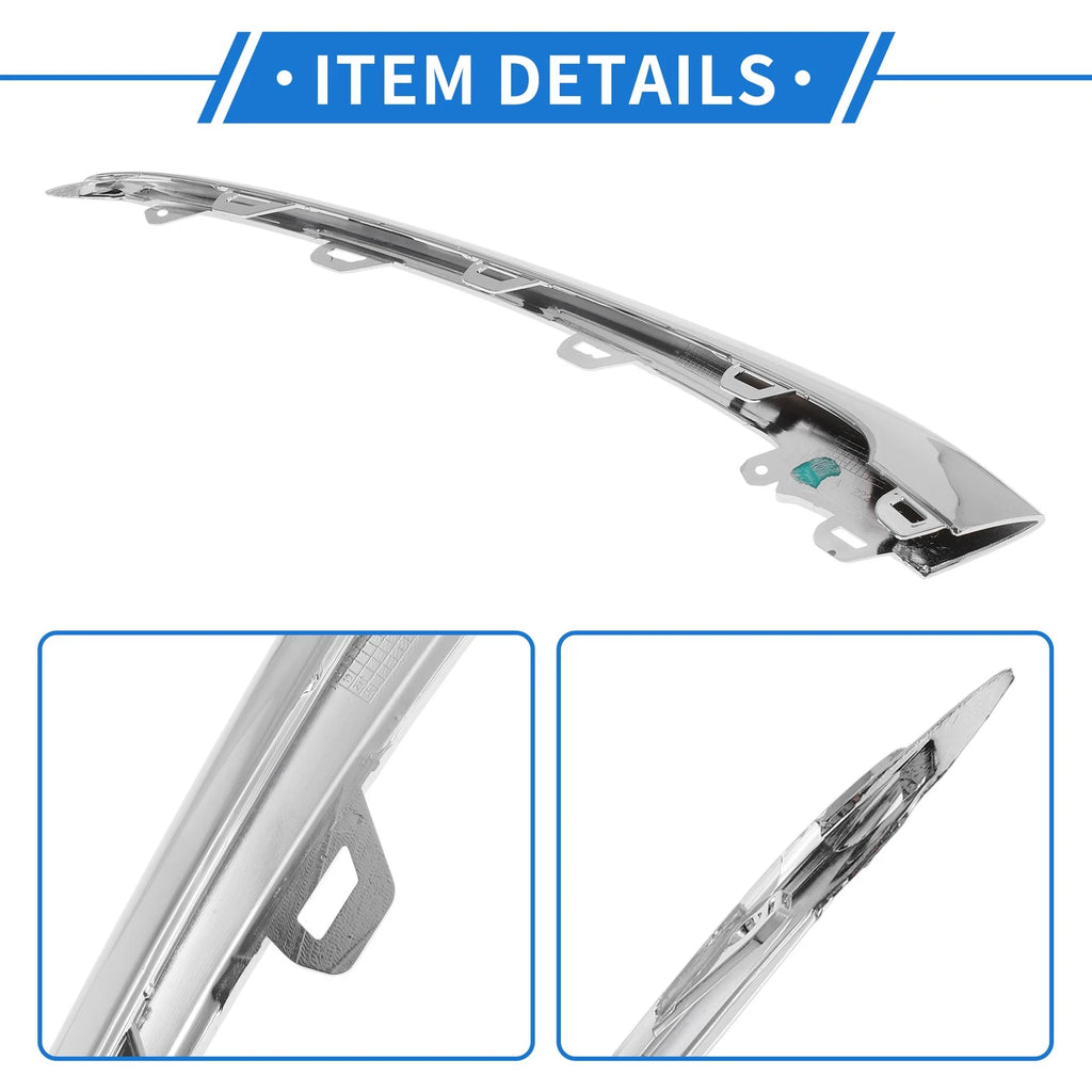 Bumper Grille Trim Garnish No.2228857700 for Mercedes-Benz W222/S 4Matic (2018–2020)