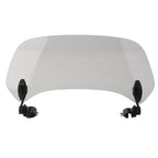 Adjustable Windshield Spoiler Deflector for Motor - Smoke