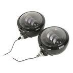 Set of 2 LED Auxiliary Spot Fog Lights for Harley Touring (2014–2023)