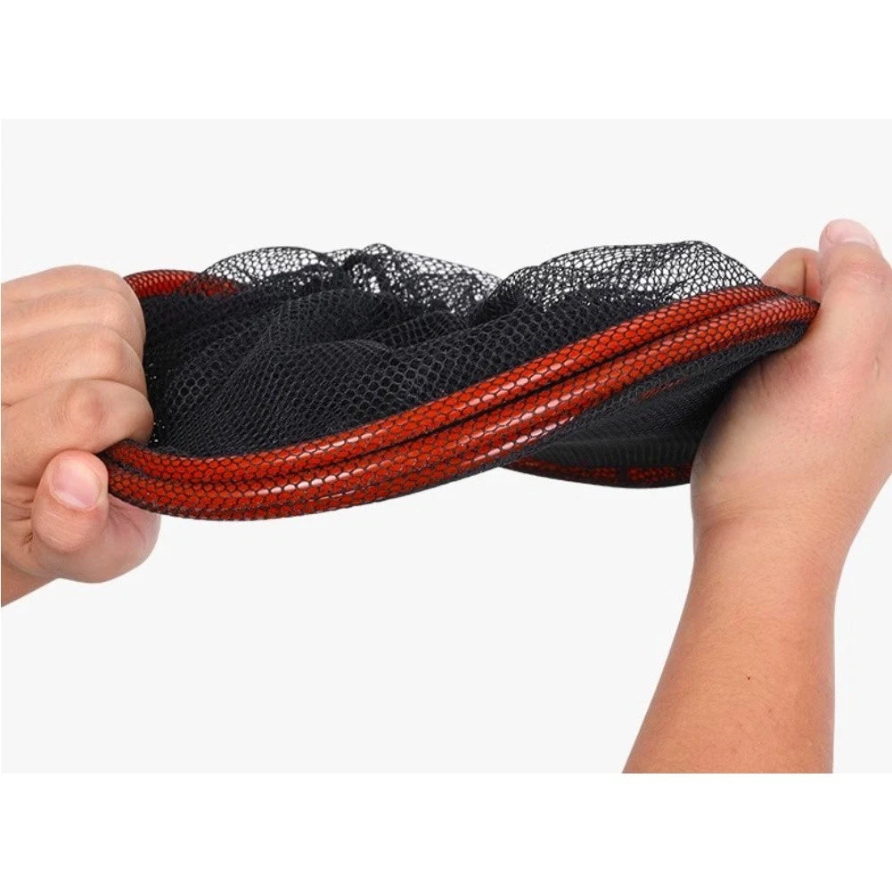 Foldable Minnow Trap Fishing Keep Net 25x60cm Nylon for Stream Use
