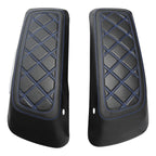 Black Hard Saddlebags Lids Covers for Harley Touring Electra Glide (2014–2023)