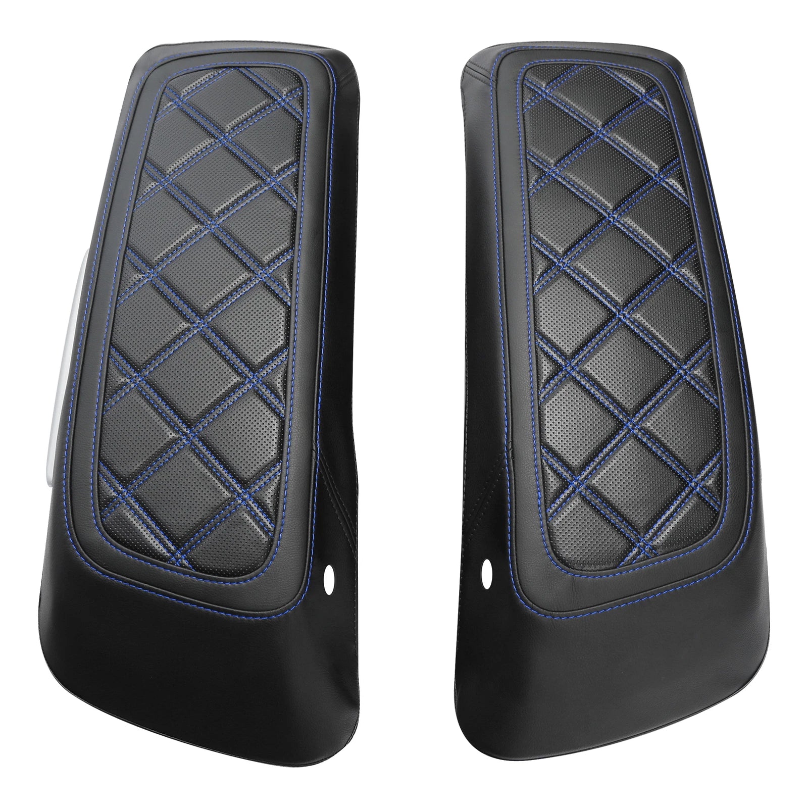Black Hard Saddlebags Lids Covers for Harley Touring Electra Glide (2014–2023)