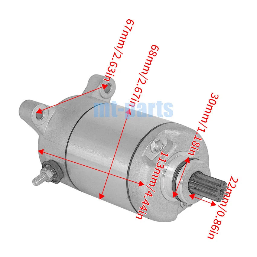 Starter for Kazuma ATV Jaguar 500 J500, Stels ATV500 (2000–2023)