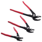 Set of 3 Self-Locking Water Pump Pliers - 7" 10" 12" Carbon Steel