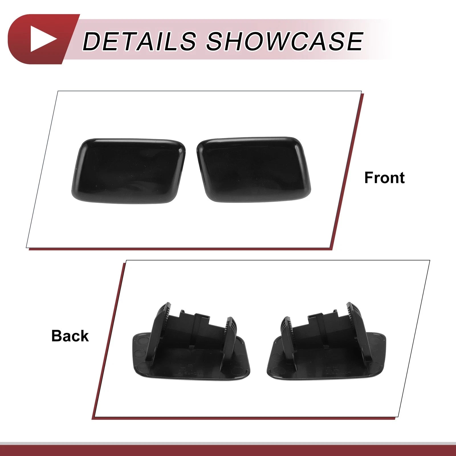Headlight Washer Nozzle Cover Cap 98681B1000 for Hyundai 