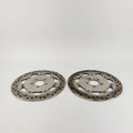 Set of 2 Front Brake Floating Rotors for Harley Touring Dyna (2008–2023)