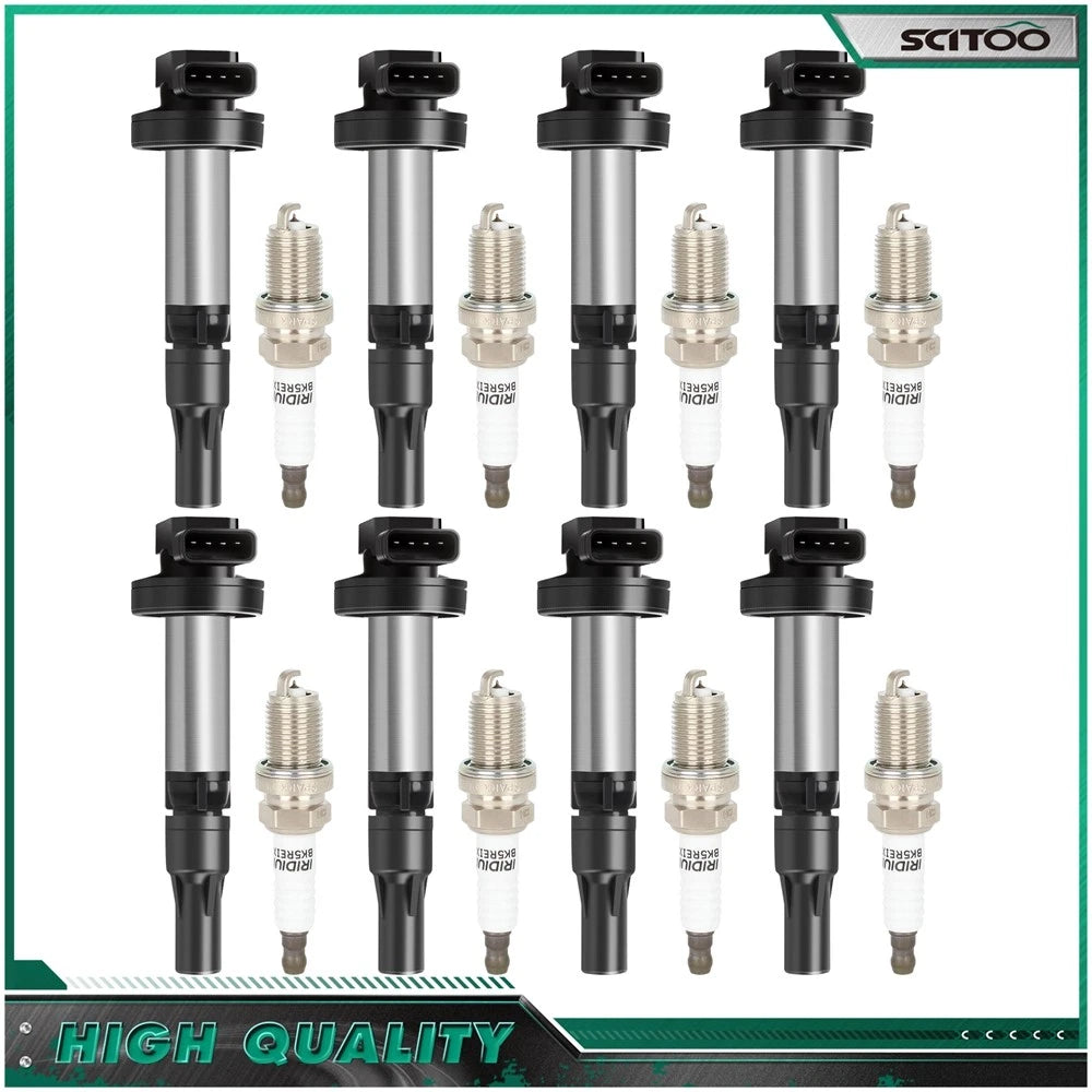 Ignition Coils & Spark Plugs for Jaguar XJ8 XJR XK8 XKR (1998–2009)