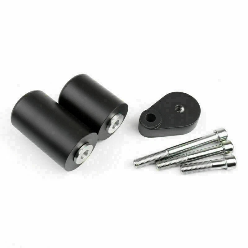 Frame Sliders Crash Protector for Kawasaki ZX6R (2007–2008) - Black