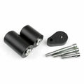 Frame Sliders Crash Protector for Kawasaki ZX6R (2007–2008) - Black