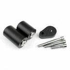 Frame Sliders Crash Protector for Kawasaki ZX6R (2007–2008) - Black
