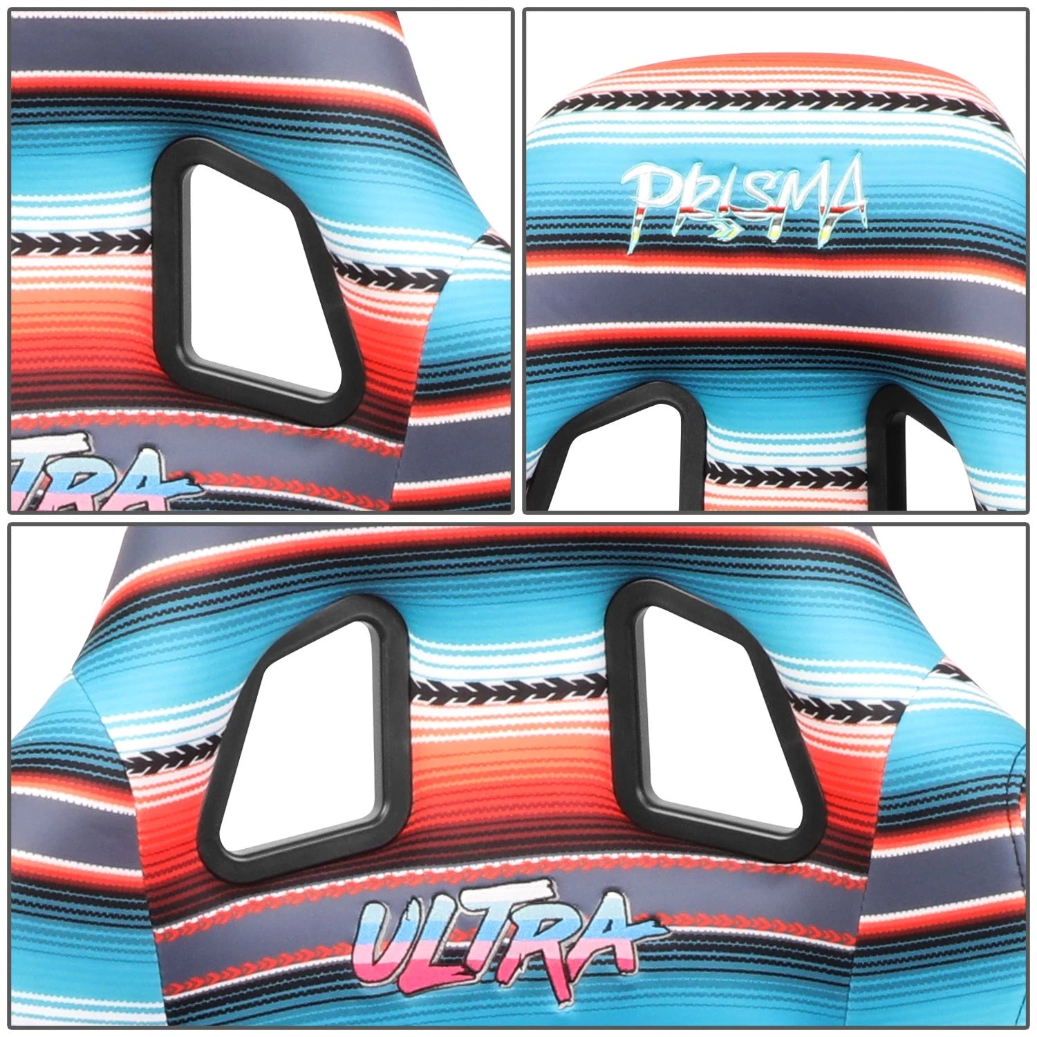 NRG FRP-303-BAJACALI Racing Seat for Universal Fit (Medium Size)