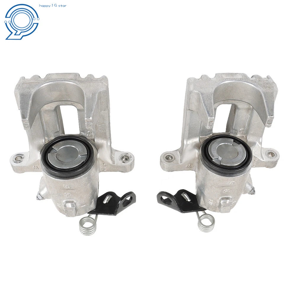 Set of 2 Rear Brake Calipers for Volkswagen Audi (2001–2009) 19-2574