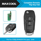 Remote Flip Key Fob for Ford Ranger PX2 (2015–2019) EB3T-15K601-BA